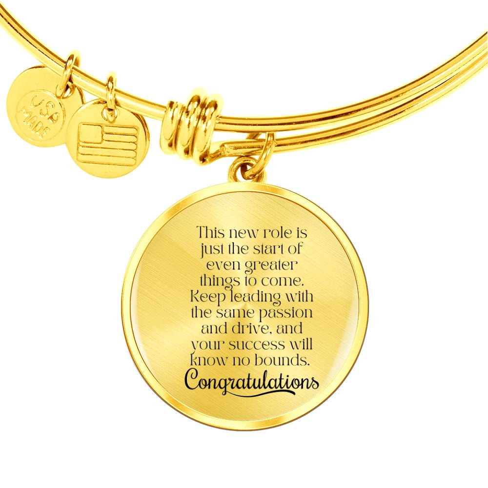 Happy Promotion: Rise & Shine Promotion Gift Bracelet – A Keepsake for New Beginnings