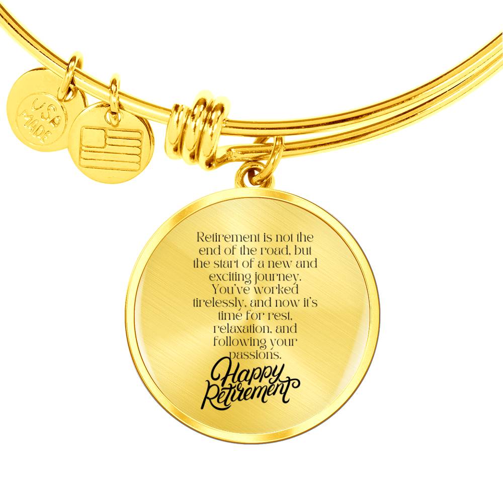 To Retirement: New Beginnings Retirement Gift Bracelet – A Keepsake to Celebrate the Journey Ahead