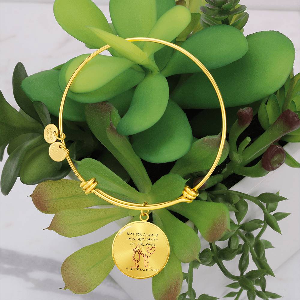 Daughter: To My Precious Daughter Bracelet - A Gift to Remind You How Deeply You Are Loved | From Mom