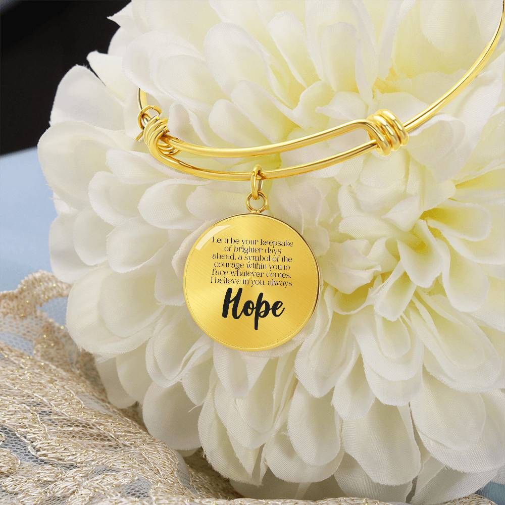 Brighter Days Ahead" Hope Bracelet – A Keepsake Gift of Strength & Resilience