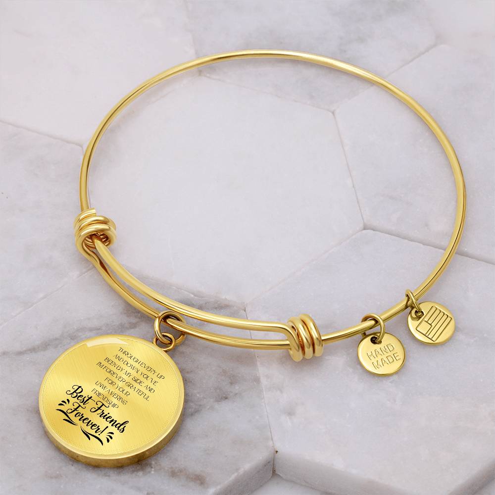 Best Friend Gift: Through Every Up and Down, You've Been by My Side: A Gift of Gratitude for My Best Friend | Perfect Bracelet for Her