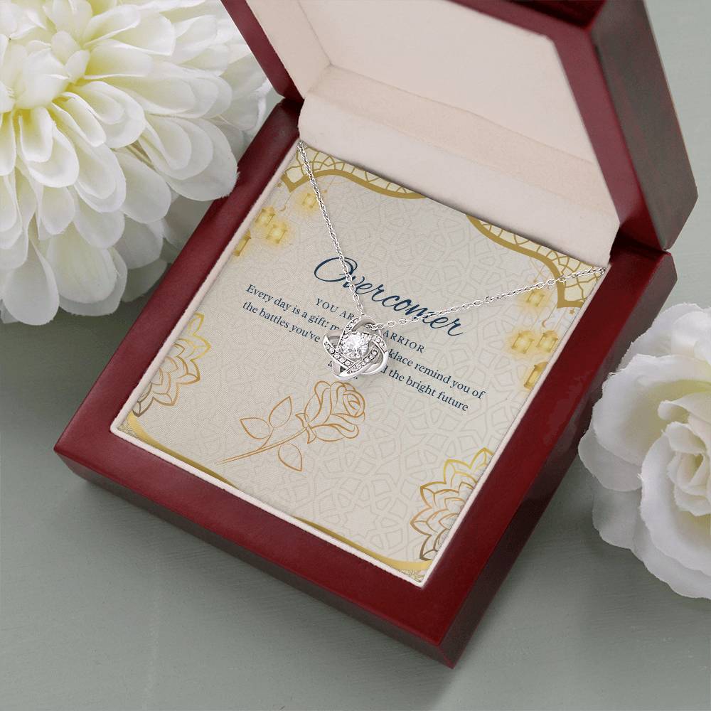 To My Strong Woman Necklace – A Gift of Strength, A Daily Reminder of Triumph, Resilience, and the Bright Future Ahead
