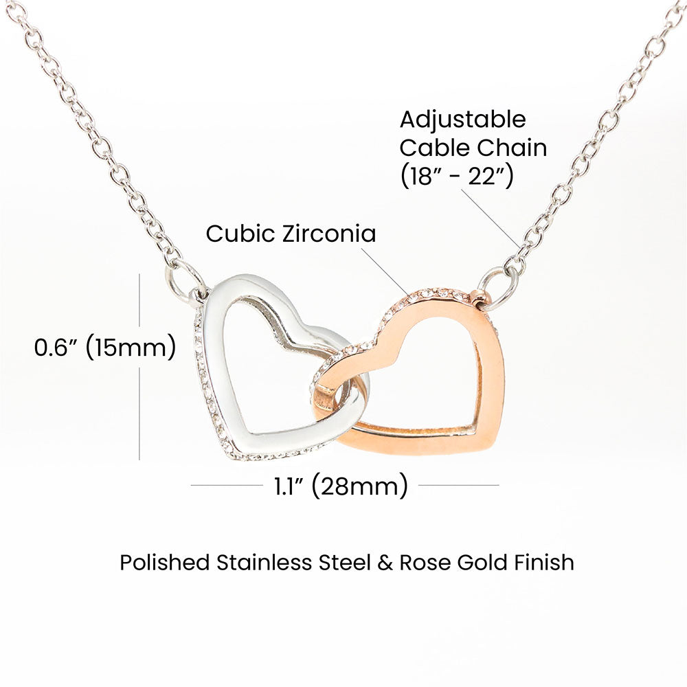 To My Grandma Necklace – Thank You, A Timeless Keepsake of Love, Gratitude, and Cherished Memories
