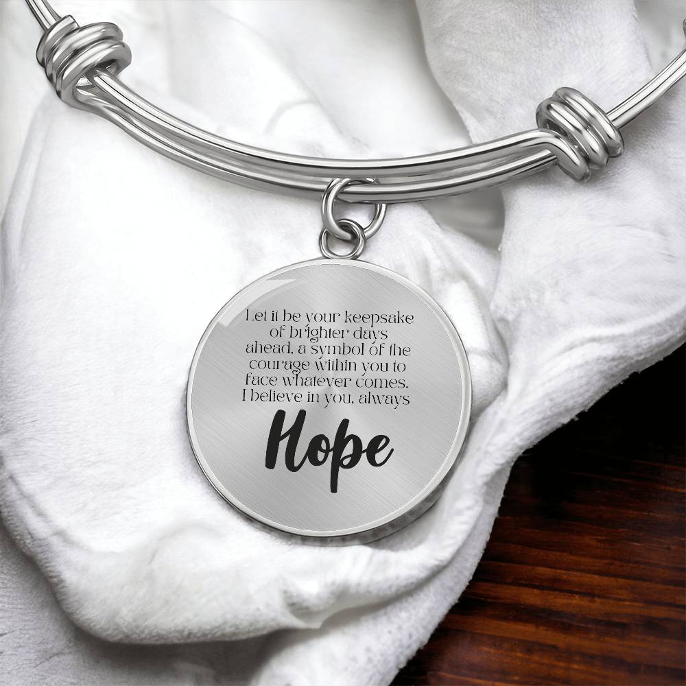 Brighter Days Ahead" Hope Bracelet – A Keepsake Gift of Strength & Resilience