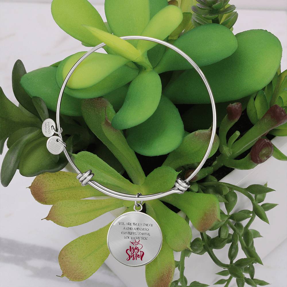 A Perfect Gift for Big Sister: You Are Truly One of a Kind, and I'm So Grateful to Have You by My Side Bracelet | Gift for Big Sister