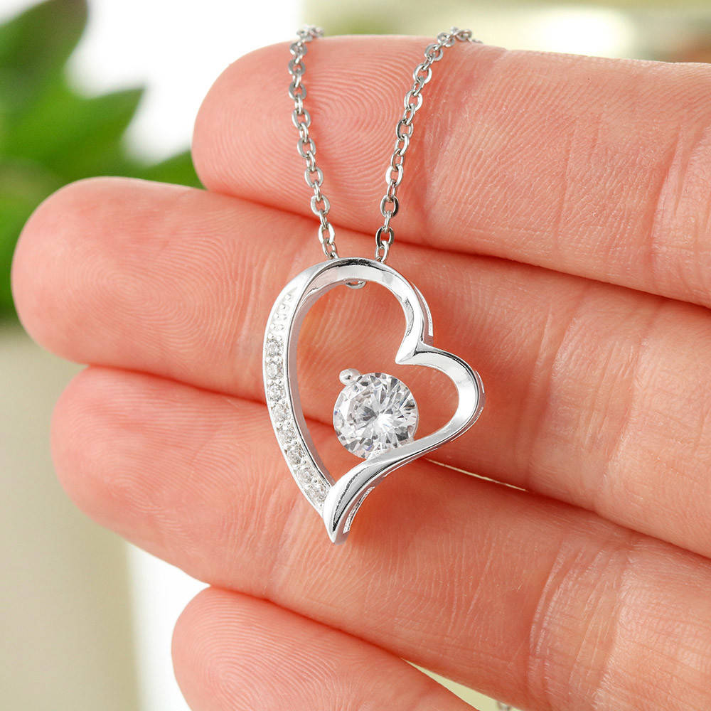 To My Daughter – Forever Loved Necklace: A Gift of Unending Affection and Support