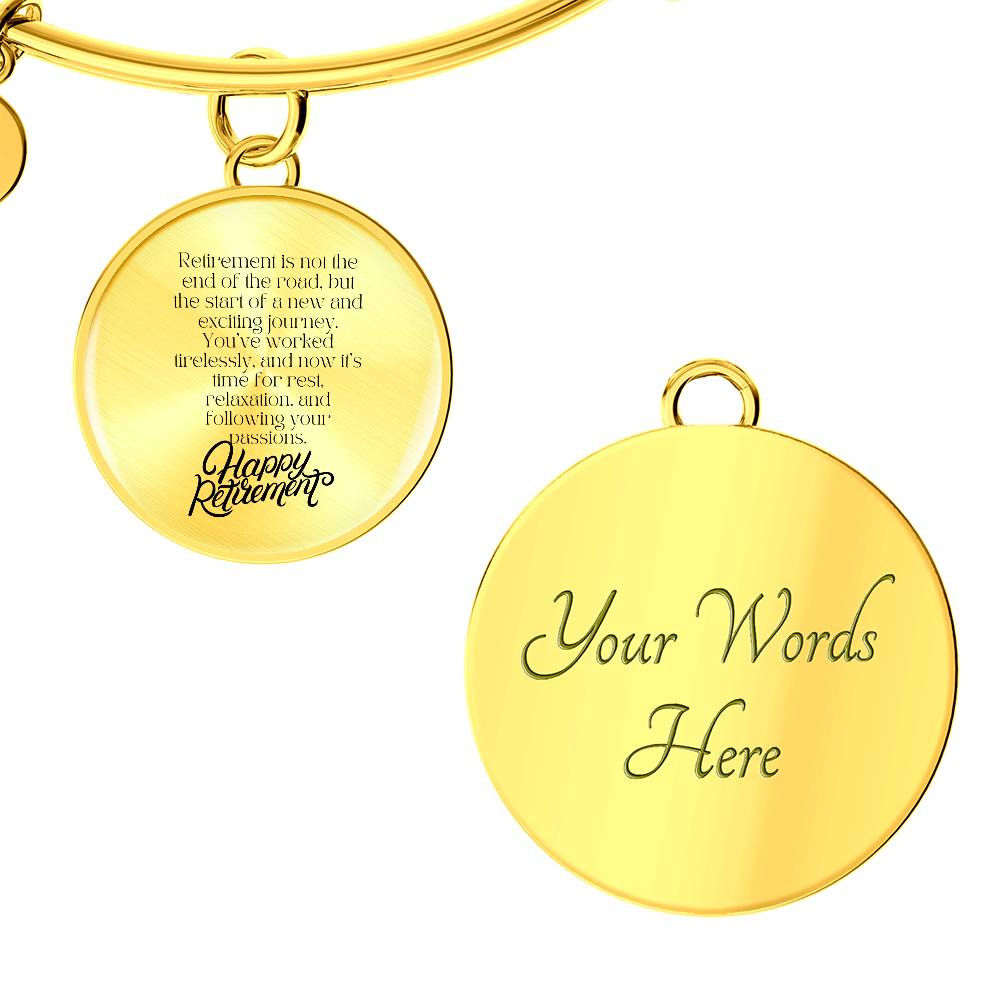 To Retirement: New Beginnings Retirement Gift Bracelet – A Keepsake to Celebrate the Journey Ahead