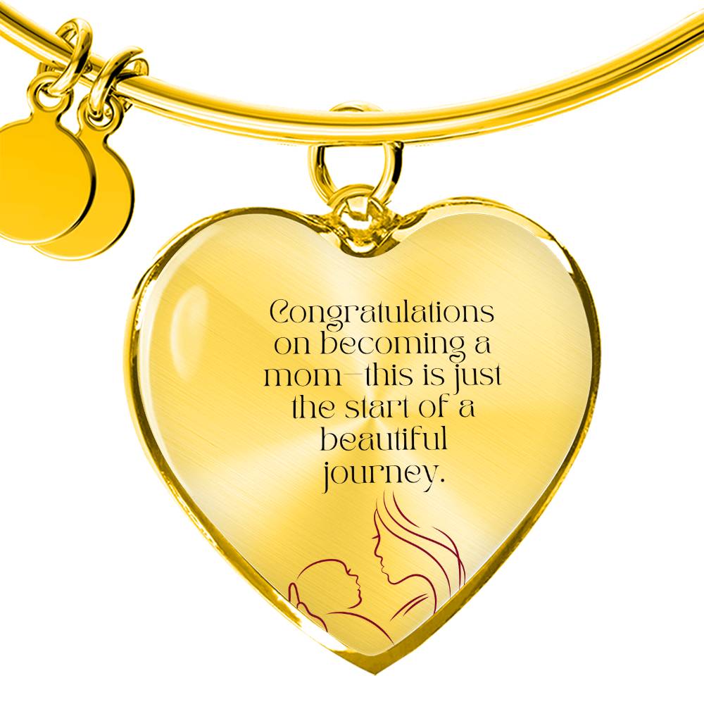 To New Mom: Beautiful Beginnings New Mom Bracelet – A Keepsake to Celebrate Motherhood