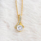 To the Bride – Love's Promise Necklace: A Timeless Gift of Forever Love, Commitment, and the Journey Ahead