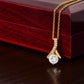 To the Bride – Love's Promise Necklace: A Timeless Gift of Forever Love, Commitment, and the Journey Ahead