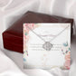 To the Bride – A Love Story Necklace: A Timeless Gift for Your New Journey Together, Celebrating Love, Promise, and Forever