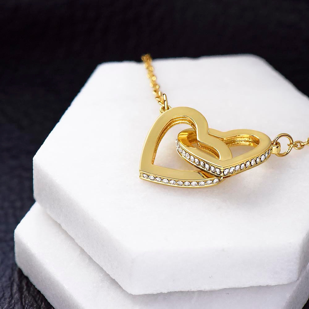 To My Granddaughter Necklace – Thank You, A Cherished Keepsake of Unconditional Love and Lasting Memories