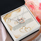 To My Granddaughter Necklace – Thank You, A Cherished Keepsake of Unconditional Love and Lasting Memories