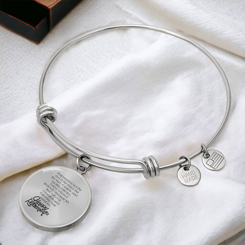 To Retirement: New Beginnings Retirement Gift Bracelet – A Keepsake to Celebrate the Journey Ahead