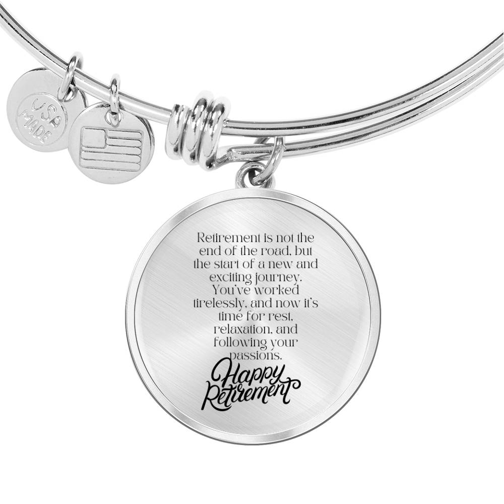 To Retirement: New Beginnings Retirement Gift Bracelet – A Keepsake to Celebrate the Journey Ahead