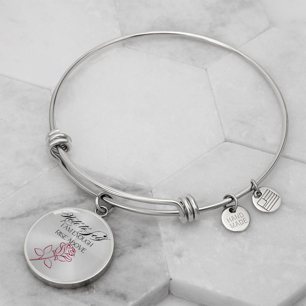 To Your Inner Strength Bracelet - A Gift of Encouragement and Self-Love | I Am Enough, Rise Above